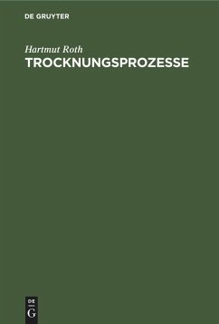 neues Buch – Hartmut Roth – Trocknungsprozesse