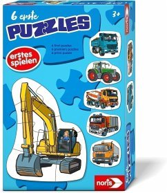 neues Spiel – 6 erste Puzzles Fahrzeuge