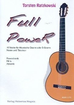 neues Buch – Full Power für Gitarre/Tabulatur