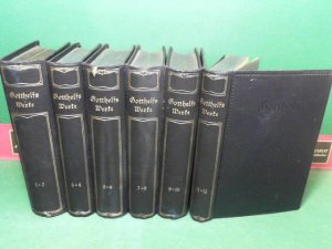 Jeremias Gotthelfs (Albert Bitzius') ausgewählte Werke.in 12 Bänden (in sechs gebunden). Mit einer Biographie des Dichters und mit Einleitungen herausgegeben […]