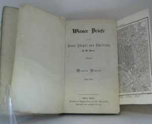 antiquarisches Buch – Jörgel von Speising, Hans und Hans Jörgel von Gumpoldskirchen – Wiener Briefe vom Hans Jörgel von Speising (Herausgegeben von J.B.Weis) 1853 - Die Reise nach Paris - 9.Dutzend, Heft 1-12 und 10.Dutzend Heft 1-12 in einem Band gebunden.