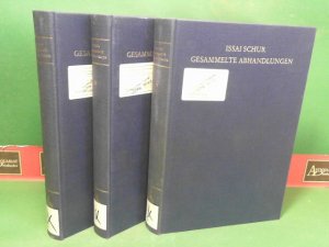 Issai Schur - Gesammelte Abhandlungen - Volume I, II und III (in drei Bänden).