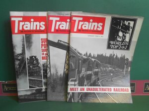 Trains - The Magazine of Railroading - Ausgaben: 1-12/1963; 1-12/1964; 1-12/1965; 1-12/1966; 1-12/1967; 1-12/1968; 1-12/1969.