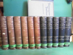 Tierheilkunde und Tierzucht. - Eine Enzyklopädie der praktischen Nutztierkunde. (in 10 Bänden (A-Z) , Band 11: Ergänzungen und Nachträge; nn.Band: Gesamt […]