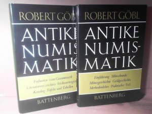 Antike Numismatik - in zwei Bänden - Band 1: Einführung, Münzkunde, Münzgeschichte, Geldgeschichte, Methodenlehre, Praktischer Teil. Band 2: Fußnoten […]