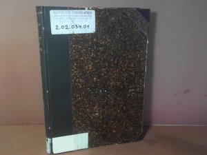 Die oesterreichischen Rinder Racen (Rassen). Zweiter Band: Rinder des oberen Donauthales in Ober- und Niederösterreich. (zwei Hefte in einem Band gebunden […]