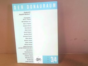 Der Donauraum - Zeitschrift des Forschungsinstitutes für den Donauraum - 36.Jg.1996, Heft 3-4. Sonderheft Moldavien.