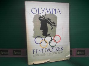 Olympia - Fest der Völker - St.Moritz - London 1948. (= Österreichsiches Olympiawerk Band 2 und 3).