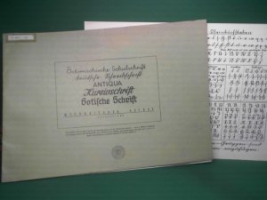 Methodischer Aufbau. - Österreichische Schulschrift, Deutsche Schreibschrift, Antiqua, Kursivschrift, Gotische Schrift.