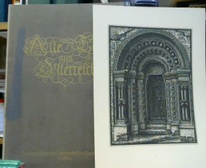 Alte Tore aus Österreich - Acht Holzschnittblätter, Titel und zwei Leisten nach Zeichnungen von Herbert Schimkowitz mit einer Einführung von Bruno Brehm […]