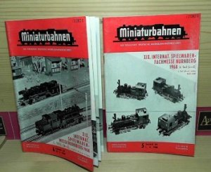 XIX.Internationale Spielwarenfachmesse Nürnberg 1968 - Messebericht in zwei Bänden. (= Miniaturbahnen - deutsche Modellbahnzeitschrift, Band XX, Heft 4 und 5).