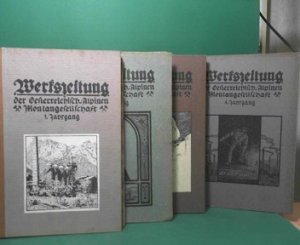 Werkszeitung der oesterreichisch-Alpinen Montangesellschaft - 1.Jg.1927 Heft 1-25; 2.Jg.1928 Heft 1-33; 3.Jg.1929 Heft 1-26; 4.Jg.1930 Heft 1-26.