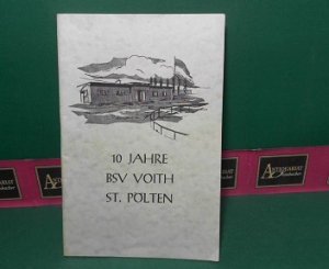 10 Jahre BSV Voith St.Pölten - Festschrift zum Bestandsjubiläum 1949-1959.