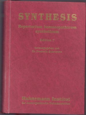 Synthesis - repertorium homoeopathicum syntheticum