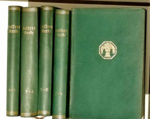 Gottfried Kellers Werke in 10 Teilen [in fünf Bänden]. LEDER-Einbände - KOMPLETT ! - Herausgegeben mit Einleitungen und Anmerkungen versehen von Max Zolliger […]