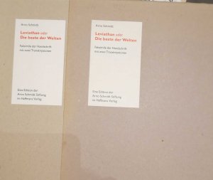 Leviathan oder die beste der Welten. - Faksimile der Handschrift. - Mit zwei Transkriptionen und einem ed. Nachw. hrsg. von Susanne Fischer / Eine Edition […]