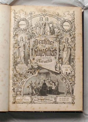 Deutscher Hausschatz in Wort und Bild ( LOPEZ JORDAN - El Sendador - Theil 1) - XVI. (16.) Jahrgang (= von Oktober 1889 bis Oktober 1890)