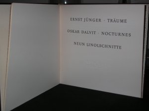 Träume. Nocturnes. Neun Linolschnitte. Signiert. 1 von 170 Exempl.