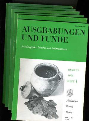 gebrauchtes Buch – Ausgrabungen und Funde. Archäologische Berichte und Informationen. Bd. 23.