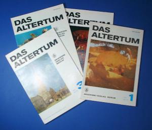 Das Altertum. Im Aufrage des Zentralinstituts für Alte Geschichte und Archäologie der Akademie der Wissenschaften der DDR. Bd. 28.