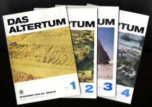 Das Altertum. Im Aufrage des Zentralinstituts für Alte Geschichte und Archäologie der Akademie der Wissenschaften der DDR. Bd. 33.