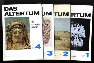 Das Altertum. Im Aufrage des Zentralinstituts für Alte Geschichte und Archäologie der Akademie der Wissenschaften der DDR. Bd. 34.