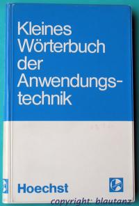 Kleines Wörterbuch der Anwendungstechnik