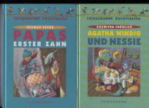 gebrauchtes Buch – Roswitha Fröhlich + Thomas Fuchs – 2 Bücher - Agatha Windig und Nessie  + Papas erster Zahn Thienemanns Buchpiraten