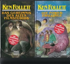 gebrauchtes Buch – Ken Follett – 2 Bücher Das Geheimnis des alten Filmstudios + Die Power-Zwillinge