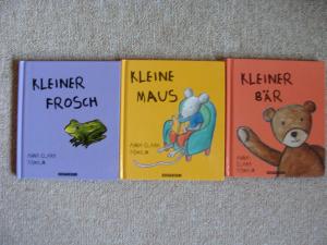 gebrauchtes Buch – Tidholm, Anna C – 3 Bücher Kleiner Bär + Kleiner Frosch + Kleine Maus (kleinformatig)