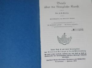 Briefe über die königliche Kunst / Reprint Ausgabe des Originals von 1912 / unbekannter Verlag