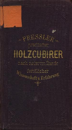 Der umfassend-practische Holzcubirer für