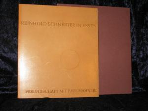 Reinhold Schneider in Essen. Freundschaft mit Paul Mahnert