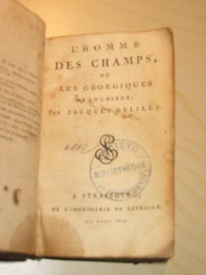 antiquarisches Buch – Jacques Delille – L'Homme des Champs, ou Les Georgiques Francoises