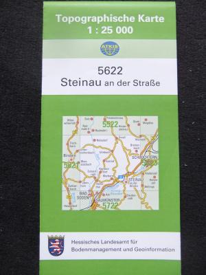 Topographische Karte Hessen 1:25 000  5622  Steinau an der Strasse