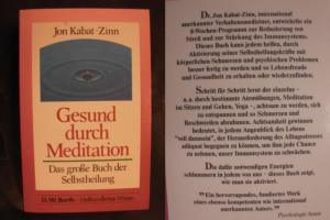 Gesund Durch Meditation Das Grosse Buch Der Selbstheilung Jon Kabat Zinn Buch Gebraucht Kaufen A01sfgdx01zzh