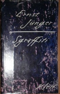 antiquarisches Buch – Ernst Jünger – Sgraffiti.