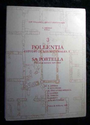 3 Pollentia, Estudio de los Materiales, I / Sa Portella, Excavaciones 1957-1963.