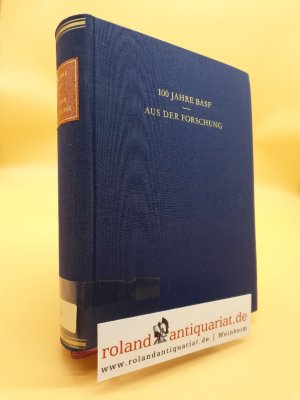 100 [Hundert] Jahre BASF / [Hrsg.: Bad. Anilin- u. Soda-Fabrik AG, Ludwigshafen am Rhein, Abt. Öffentlichkeitsarbeit (AOA)]