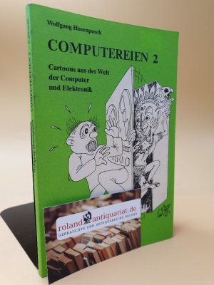 gebrauchtes Buch – Wolfgang Hasenpusch – Computereien 2 ; Cartoons aus der Welt der Computer und Elektronik