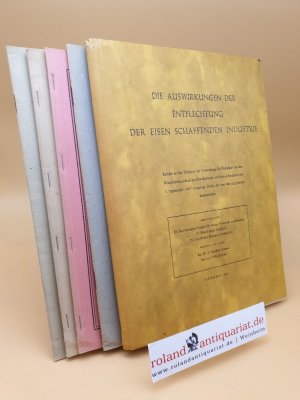 Die Auswirkungen der Entflechtung der Eisen schaffenden Industrie. Bericht an den Direktor der Verwaltung für Wirtschaft für den Wirtschaftsausschuß des […]