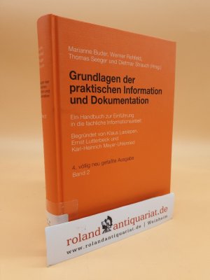 Grundlagen der praktischen Information und Dokumentation 2. Band