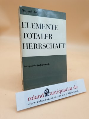 Elemente totaler Herrschaft. (Res publica, Bd. 6)