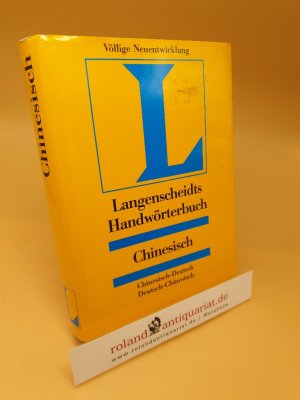 gebrauchtes Buch – Qinan, Shi und Susanne Brudermüller – Langenscheidts Handwörterbuch Chinesisch ; Teil 1. Chinesisch-Deutsch ; Teil 2: Deutsch-Chinesisch ; (2 Teile in einem Buch)