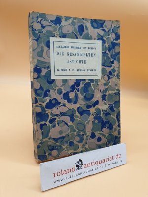 Die Gesammelten Gedichte 1900 - 1915