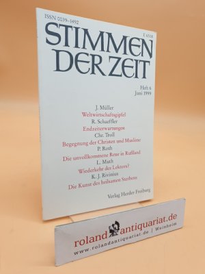 gebrauchtes Buch – Martin Maier – Stimmen der Zeit. (217. Band, 124. Jahrgang, Heft 6: Juni 1999)