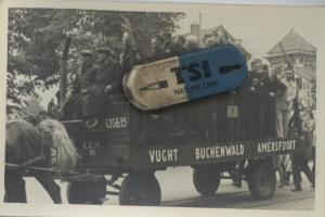 AK Vught Buchenwald Amersfoort Jood 1945 KZ