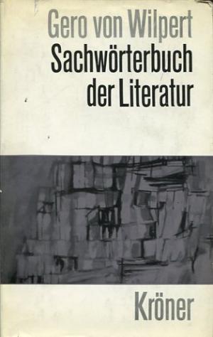 Sachwörterbuch der Literatur.