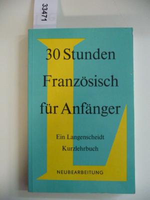 gebrauchtes Buch – 30 Stunden Französisch für Anfänger