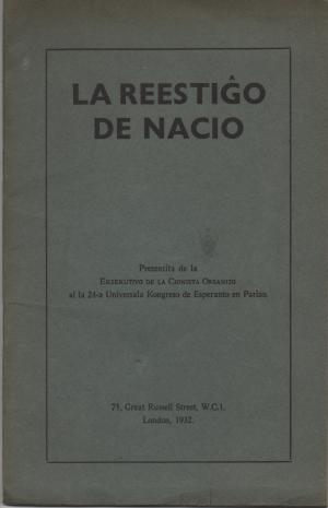 La Reestigo de Nacio